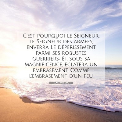 Ésaïe 10:16 Verset biblique expliqué