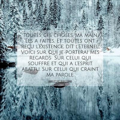 Ésaïe 66:2 LSG Image du verset biblique