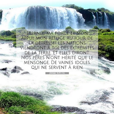 Jérémie 16:19 Verset biblique expliqué