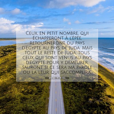 Jérémie 44:28 Verset biblique expliqué