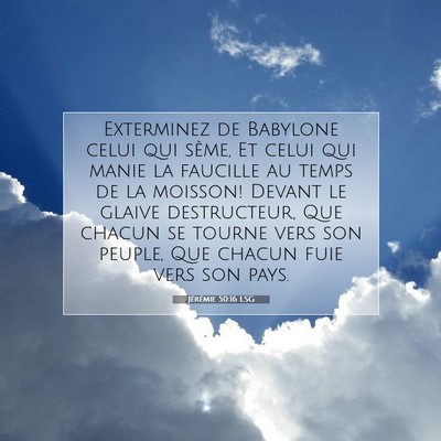 Jérémie 50:16 LSG Image du verset biblique