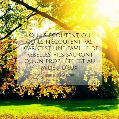 Ézéchiel 2:5 LSG Image du verset biblique