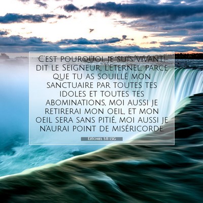 Ézéchiel 5:11 Verset biblique expliqué