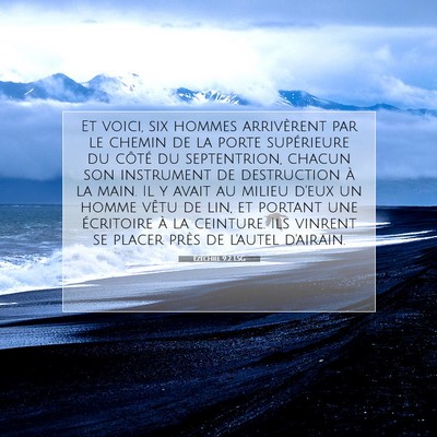 Ézéchiel 9:2 Verset biblique expliqué