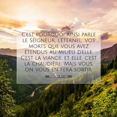 Ézéchiel 11:7 Verset biblique expliqué