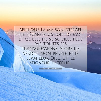 Ézéchiel 14:11 LSG Image du verset biblique