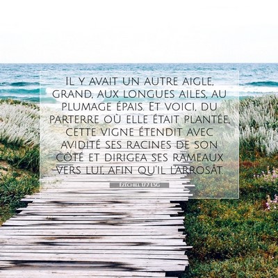 Ézéchiel 17:7 LSG Image du verset biblique