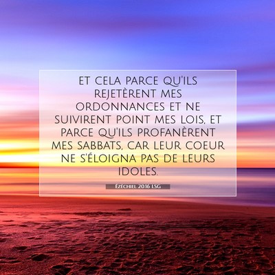 Ézéchiel 20:16 Verset biblique expliqué