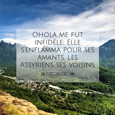 Ézéchiel 23:5 Verset biblique expliqué