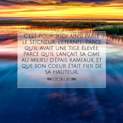 Ézéchiel 31:10 Verset biblique expliqué