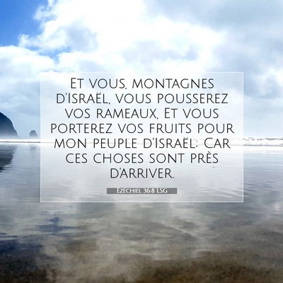 Ézéchiel 36:8 LSG Image du verset biblique