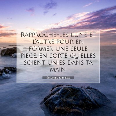 Ézéchiel 37:17 Verset biblique expliqué