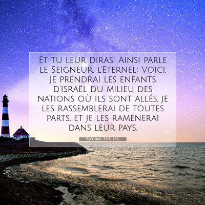 Ézéchiel 37:21 LSG Image du verset biblique