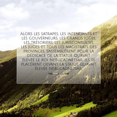 Daniel 3:3 LSG Image du verset biblique