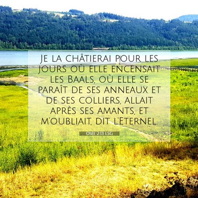 Osée 2:13 Verset biblique expliqué