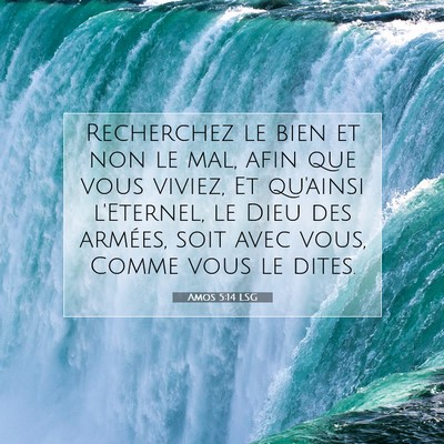 Amos 5:14 Verset biblique expliqué