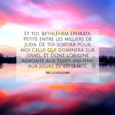 Michée 5:2 LSG Image du verset biblique