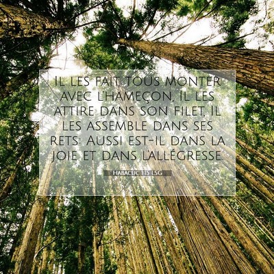 Habacuc 1:15 LSG Image du verset biblique