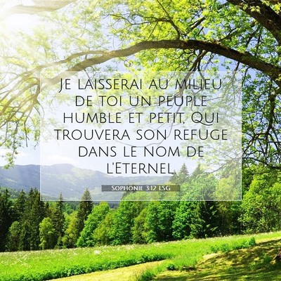 Sophonie 3:12 Verset biblique expliqué