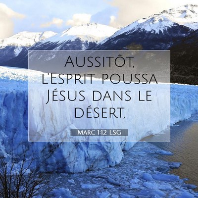 Marc 1:12 Verset biblique expliqué