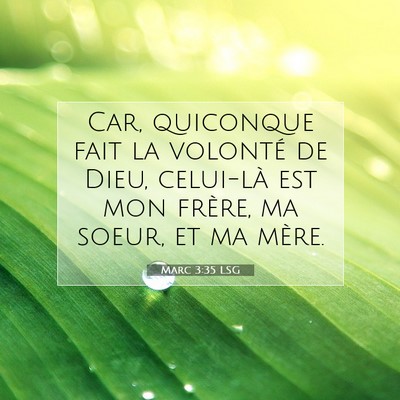 Marc 3:35 LSG Image du verset biblique