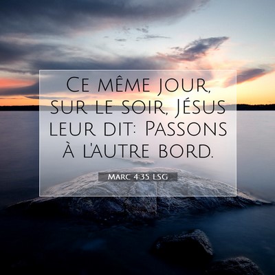 Marc 4:35 Verset biblique expliqué