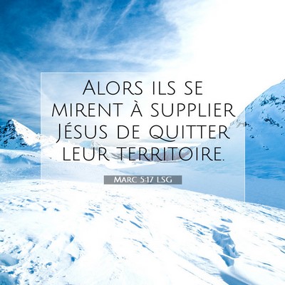 Marc 5:17 LSG Image du verset biblique