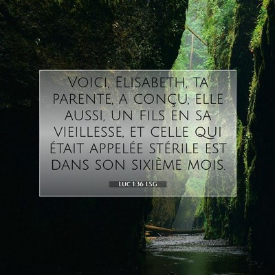 Luc 1:36 LSG Image du verset biblique