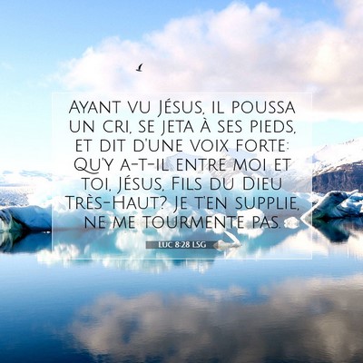 Luc 8:28 LSG Image du verset biblique