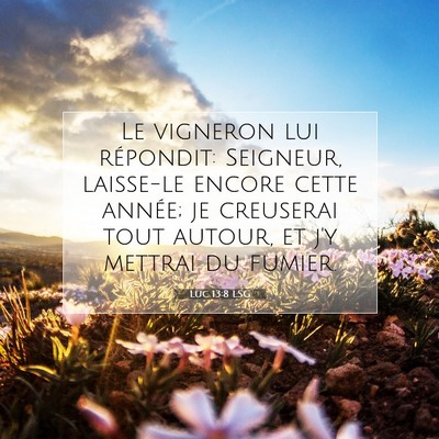 Luc 13:8 LSG Image du verset biblique