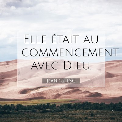 Jean 1:2 Verset biblique expliqué