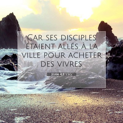 Jean 4:8 LSG Image du verset biblique