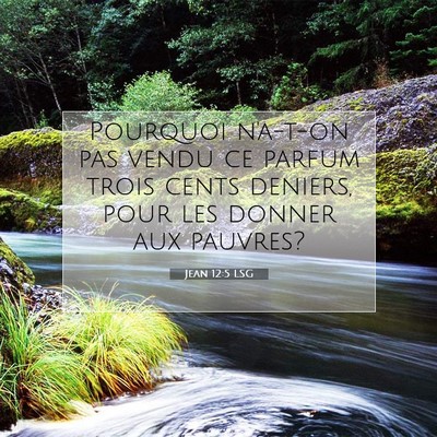 Jean 12:5 Verset biblique expliqué