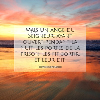 Actes 5:19 LSG Image du verset biblique