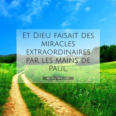 Actes 19:11 Verset biblique expliqué