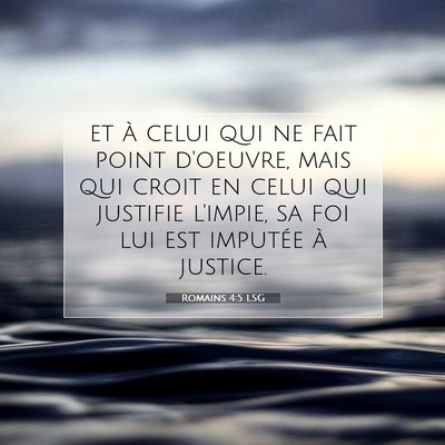 Romains 4:5 Verset biblique expliqué