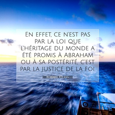 Romains 4:13 Verset biblique expliqué