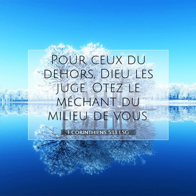 1 Corinthiens 5:13 Verset biblique expliqué