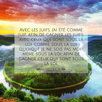 1 Corinthiens 9:20 Verset biblique expliqué