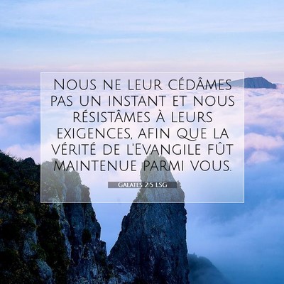 Galates 2:5 LSG Image du verset biblique