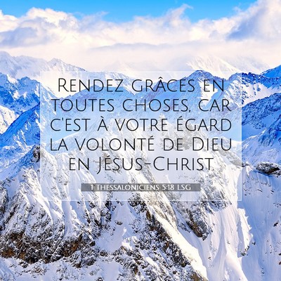 1 Thessaloniciens 5:18 Verset biblique expliqué