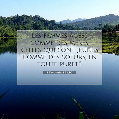 1 Timothée 5:2 Verset biblique expliqué