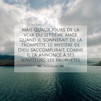 Apocalypse 10:7 LSG Image du verset biblique